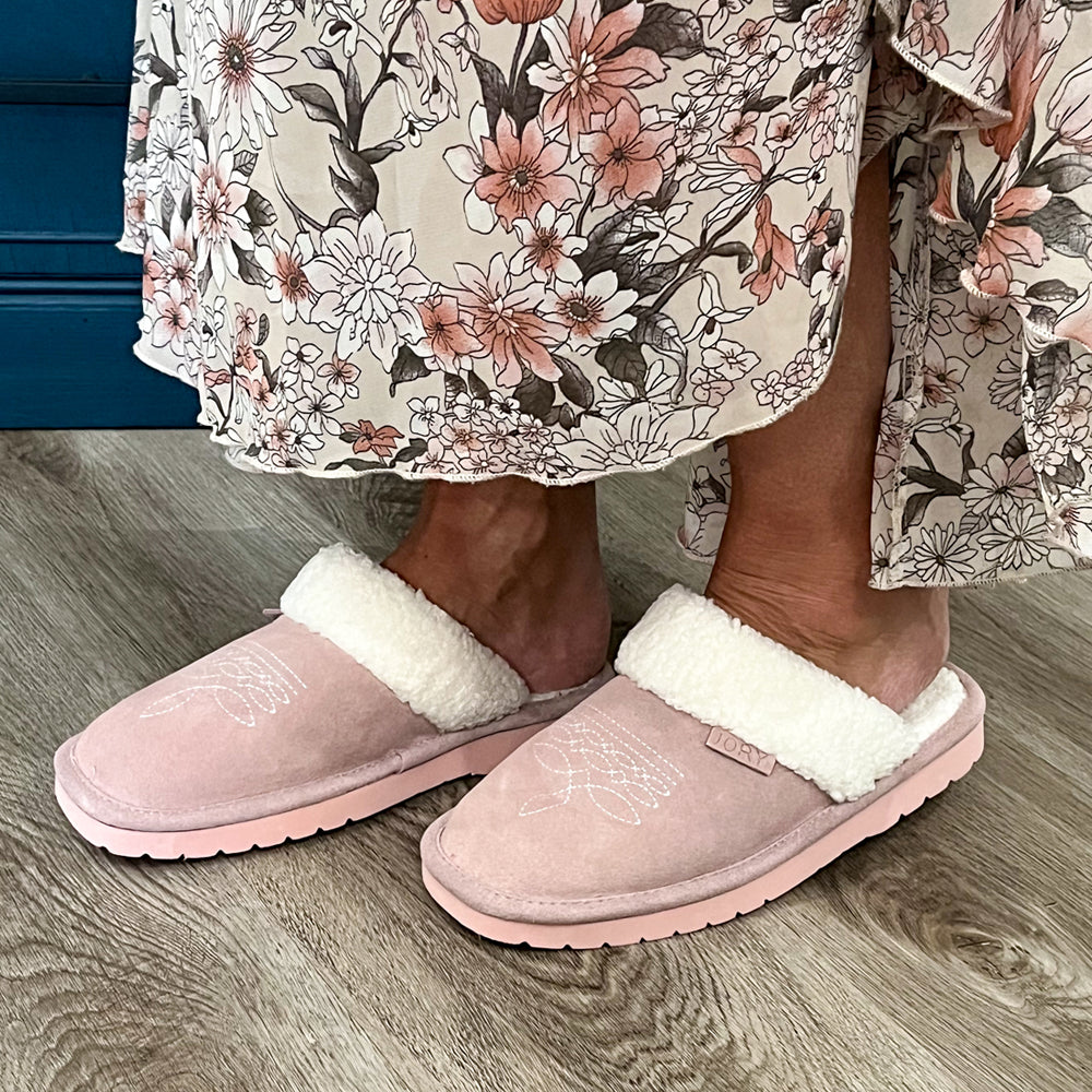 Dolly Cowgirl Western Slipper - Blossom (large)
