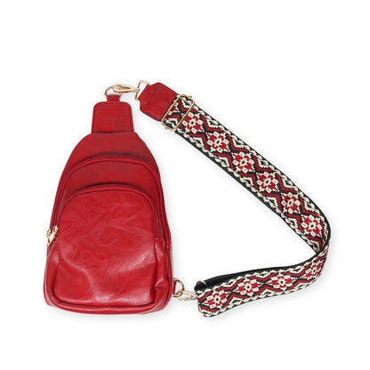 Rebeca Crossbody Sling Bag | Ruby