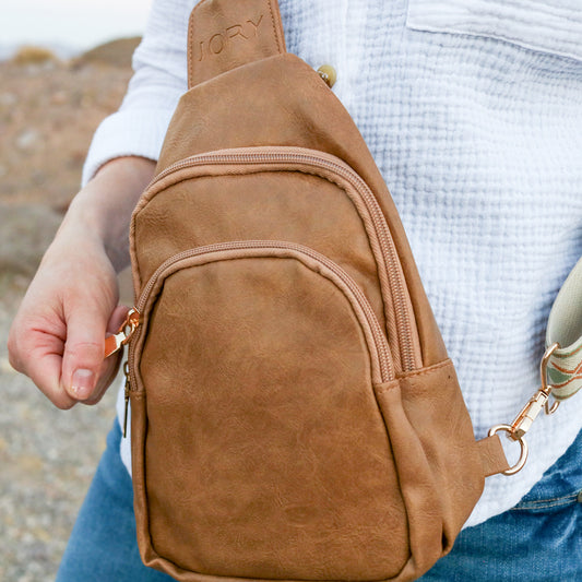 Rebeca Crossbody Sling Bag | Sand