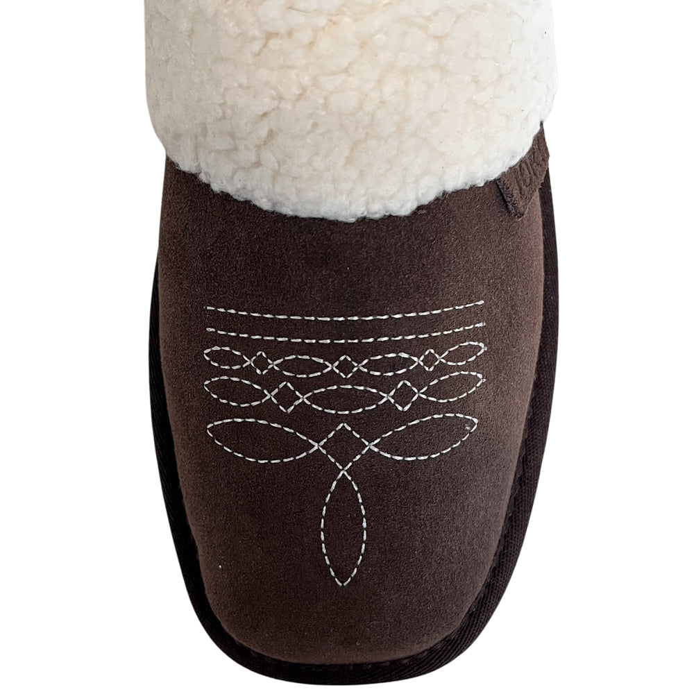 Dolly Cowgirl Western Slipper - Grizzly (small)